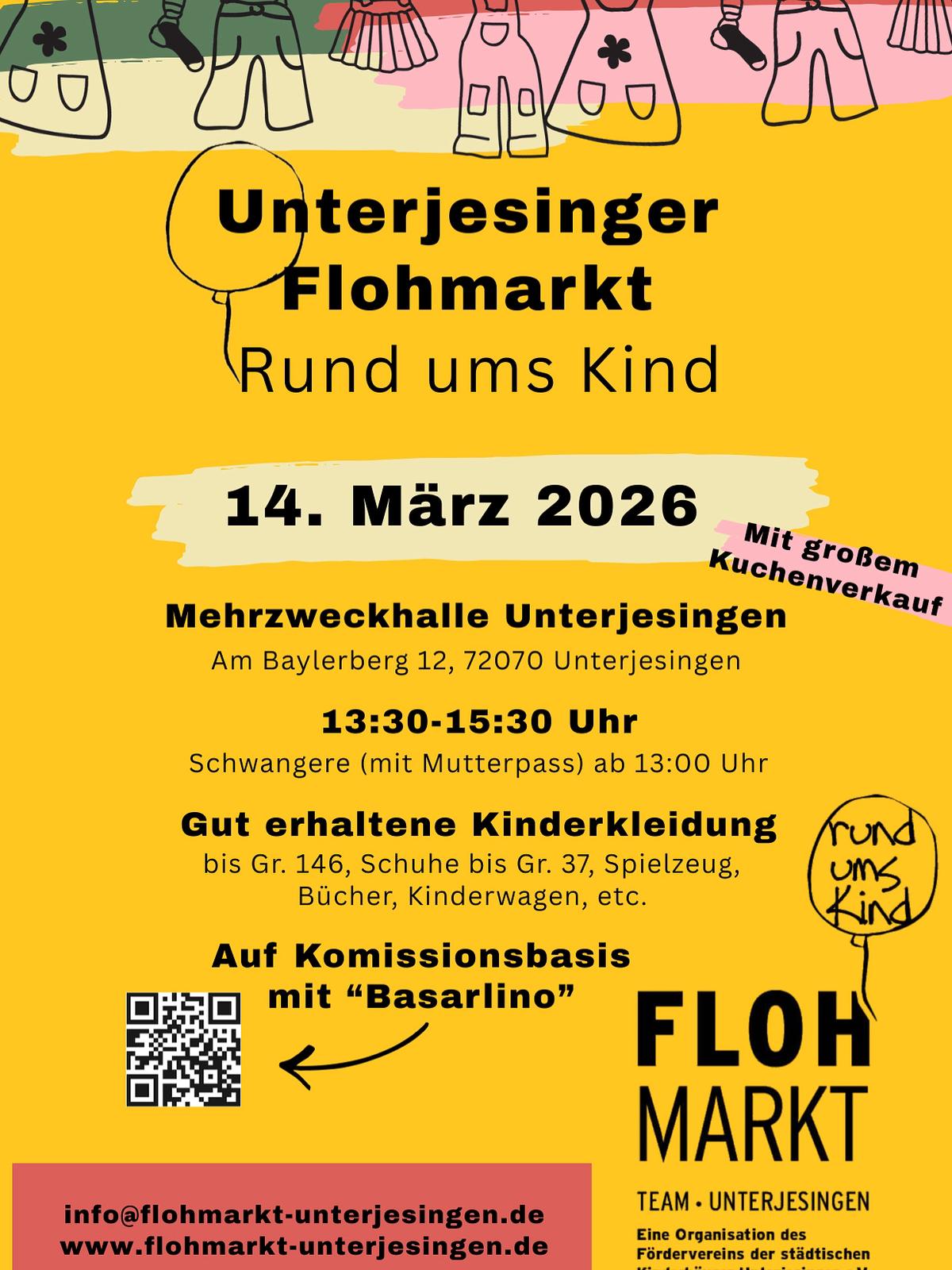 Frühjahrsflohmarkt Rund ums Kind Unterjesingen